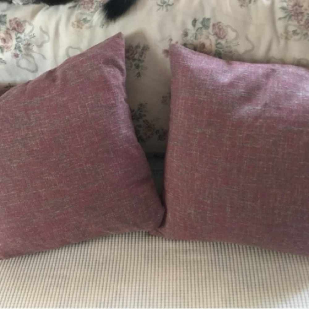 Throw Pillows Covers Decoration Set of 2,(18x18 inches), Cherry Blossom